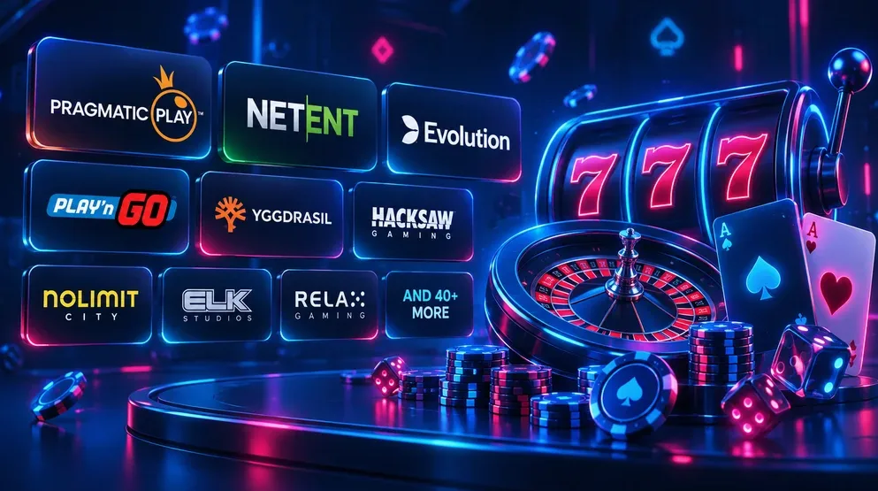 logos of gaming software providers